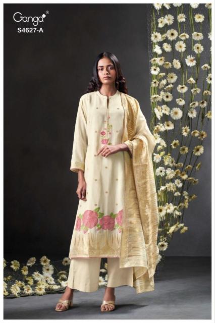 Ganga rilara 4627 wholesale ladies dress material suppliers  - wholesale export